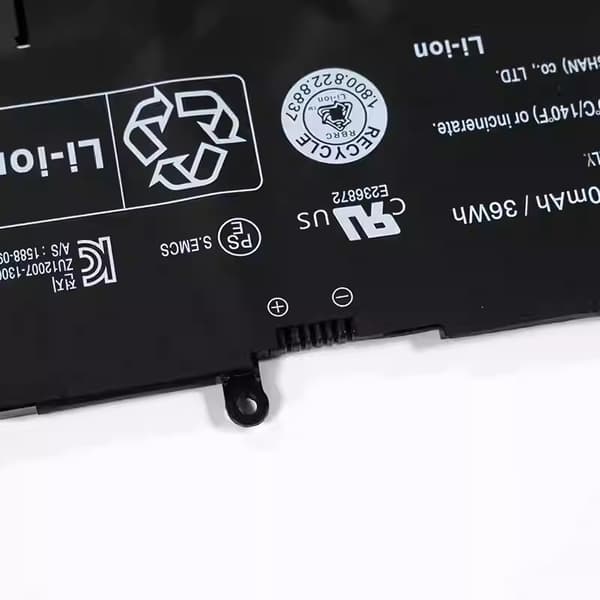 Batteri, 7,5V spænding, 4740mAh kapacitet