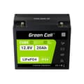 Miniatyrbillede 7 af 10: Green Cell LFPGC12V20AH UPS-batteri Lithiumjernfosfat (LiFePO4) 12,8 V 20 Ah