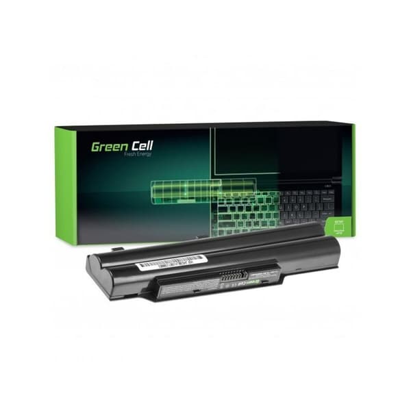 Laptop batteri Green Cell FS10 Sort 4400 mAh