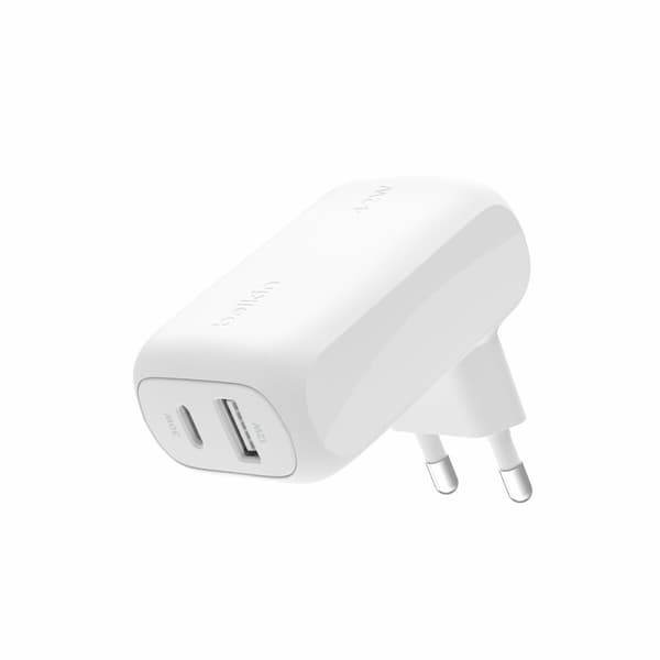 Vægoplader Belkin WCB009VFWH Hvid Hvid