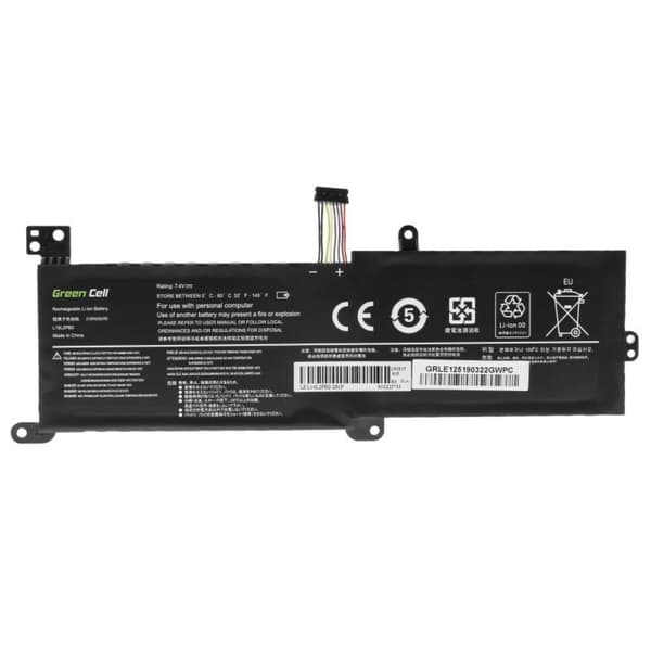 Laptop batteri Green Cell LE125 Sort 3500 mAh