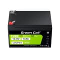 Miniatyrbild 4 av 10: Green Cell LFPGC12V12AH UPS-batteri Litiumjärnfosfat (LiFePO4) 12,8 V 12 Ah