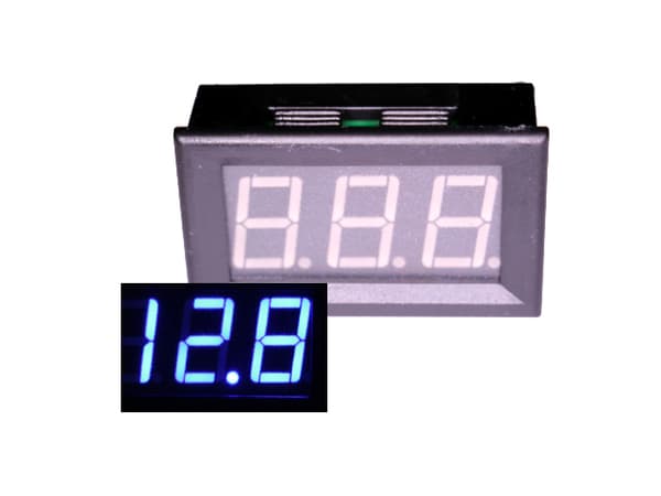 Amperemätare 10A DC med Digital blå display amp