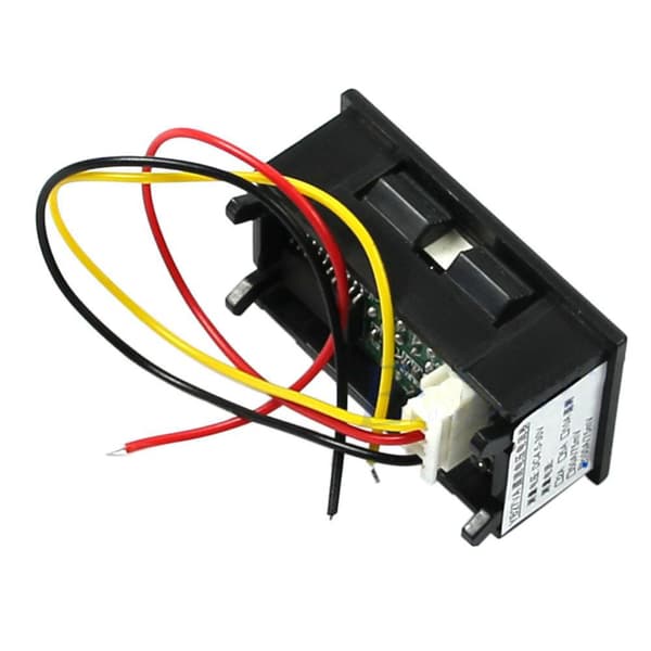 Voltmätare + Amperemätare DC 0-100V / 10A