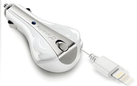 Cellularline Billaddare 12V Lightning med flexikabel