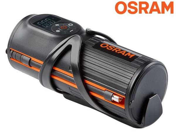 Osram TYREinflate 2000 laddningsbar kompressor däckpump ficklampa