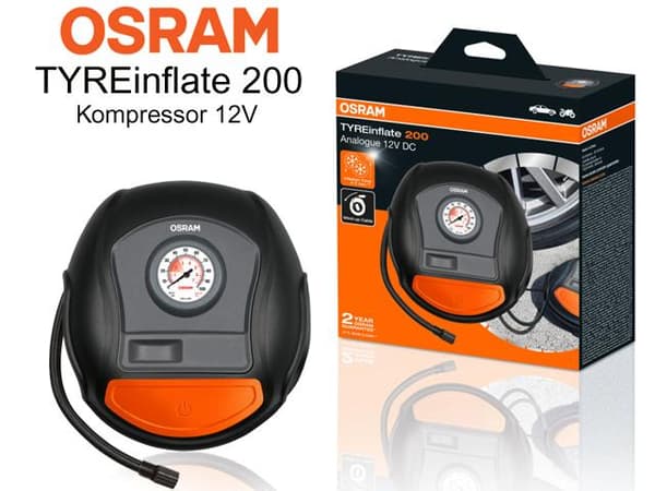 Osram TYREinflate 200 kompressor däckpump 12 volt