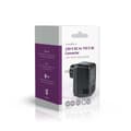 Miniatyrbilde 10 av 10: Nedis Strøm Converter | Nettstrøm drevet | 230 V AC 50 Hz | 30 W | Jordet kontakt | Sort