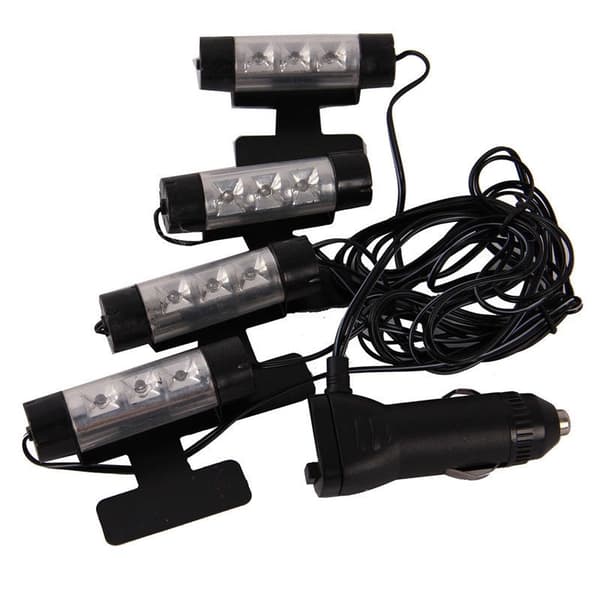 LED, Gulvbelysning, Innvendig belysning til bil, Blå