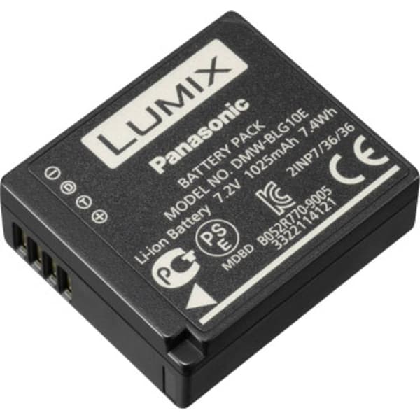 Kamerabatteri Panasonic DMW-BLG10E 7.2 V 1025 mAh DMW-BLG10E