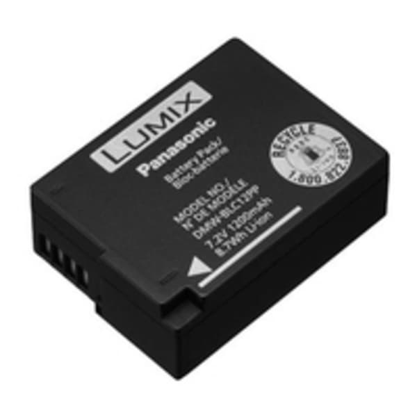 Kamerabatteri Panasonic DMW-BLC12E 7.2 V 1200 mAh DMW-BLC12E