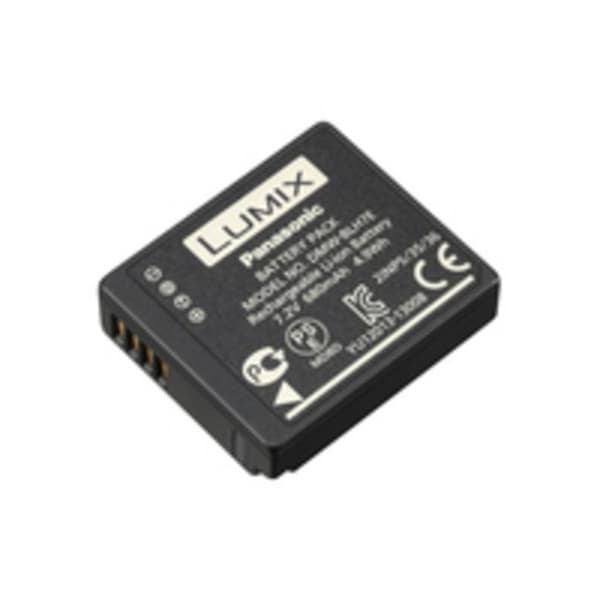 Kamerabatteri Panasonic DMW-BLH7E, DMW-BLH7 7.2 V 680 mAh DMW-BLH7E