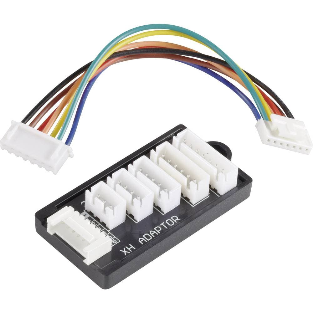 LiPo Balancer Board Utförande laddare: XH Utförande laddningsbart batteri: XH Lämplig för celler: 2 - 6 VOLTCRAFT SK-XH