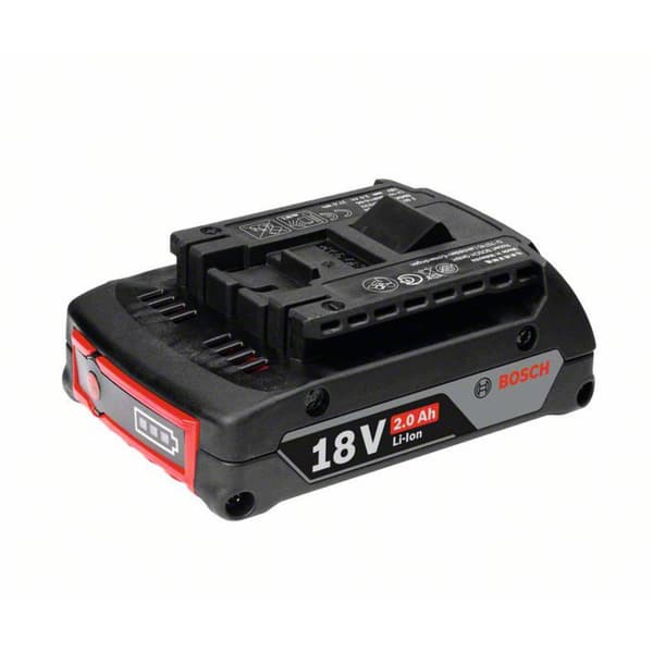 Bosch Accessories GBA 2607336906 Verktygsbatteri 18 V 2 Ah Li-Ion