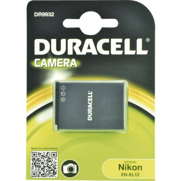 Duracell EN-EL12 Kamerabatteri Ersättning originalbatteri EN-EL12 3.7 V 1000 mAh