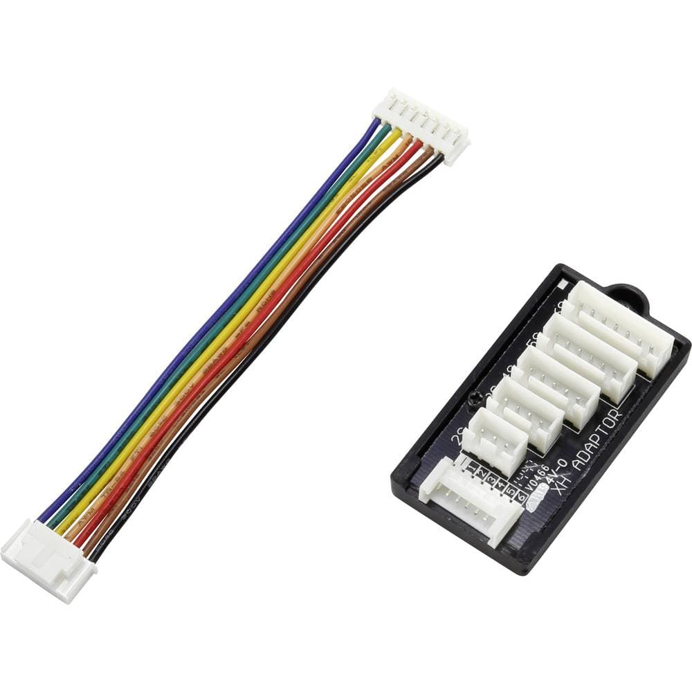 LiPo Balancer Board Utförande laddare: EH Utförande laddningsbart batteri: XH Lämplig för celler: 2 - 6 VOLTCRAFT