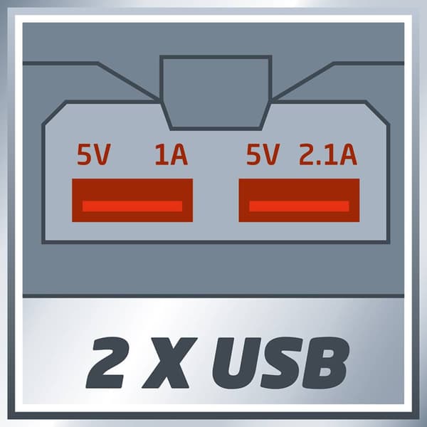 Einhell TC-CP 18 Li USB-Solo 4514120 Batteriadapter