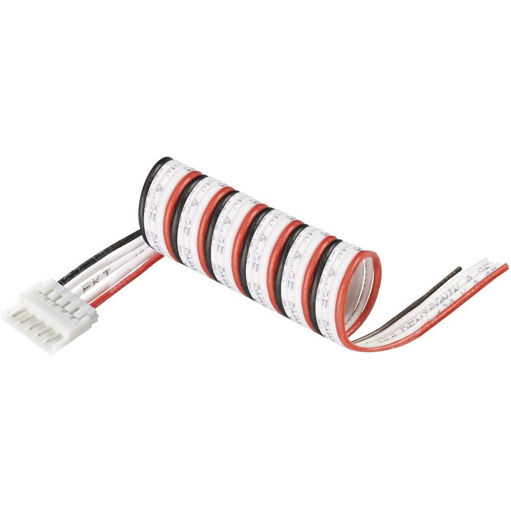 LiPo Balancer sensormotkabel Utförande laddare: EH Utförande laddningsbart batteri: - Lämplig för celler: 4 Modelcraft