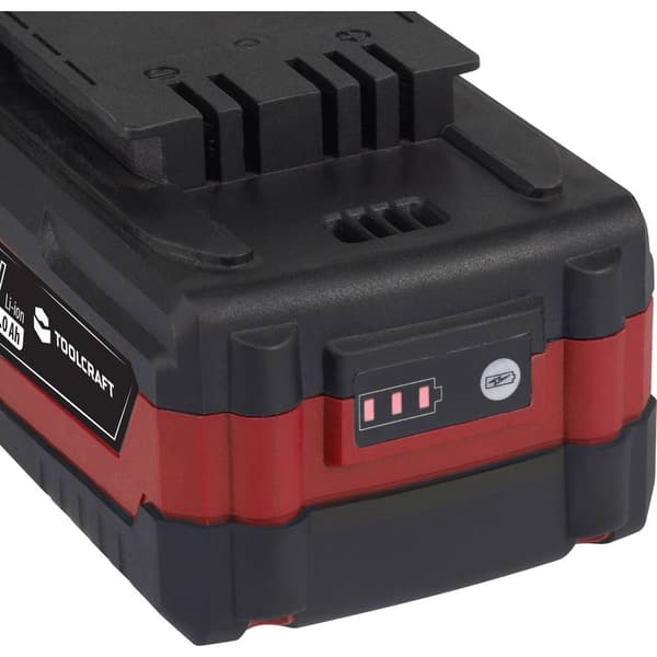 TOOLCRAFT AP-1100 / TAWB-200 Verktygsbatteri 4 Ah Li-Ion