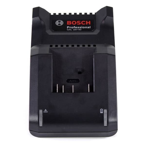 Bosch Professional 2x GBA 18V 4.0AH + GAL 18V-40 Professional 1600A019S0 Verktygsbatteri och laddare 18 V 4 Ah Li-Ion