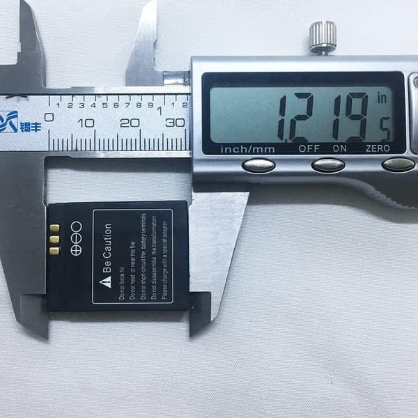 1 stk ur batteri Smart LQ-S1 genopladeligt lithiumbatteri med 380MAH kapacitet - Se batterier