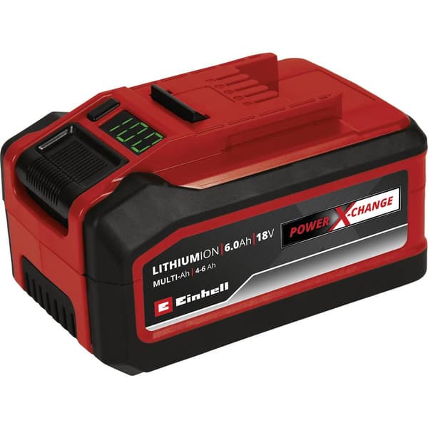 Einhell PXC Plus 18V 4-6 Ah Multi-Ah Power X-Change 4511502 Verktygsbatteri 18 V 4 Ah, 6 Ah Li-Ion