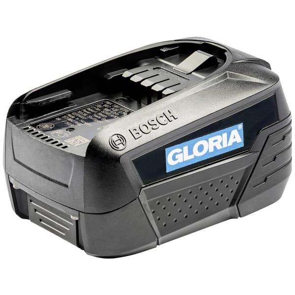 Gloria Haus und Garten 4.0 Ah Bosch Akku 729102.0000 Verktygsbatteri 18 V 4 Ah Li-Ion