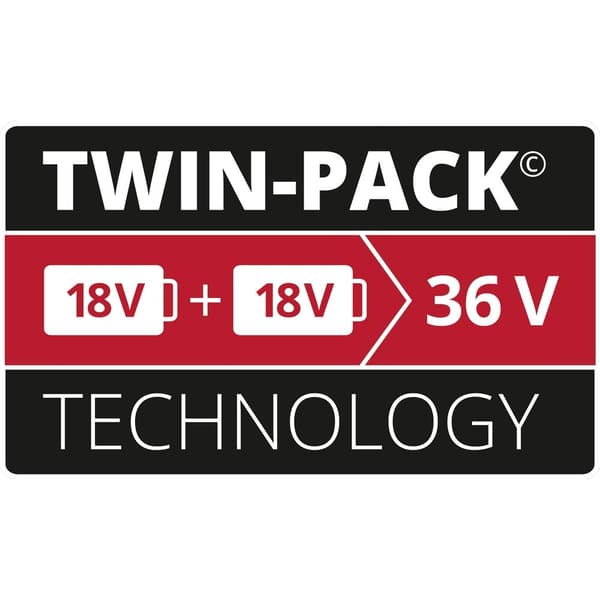 Einhell PXC-Twinpack 4 Ah Power X-Change 4511489 Verktygsbatteri 18 V 4 Ah Li-Ion