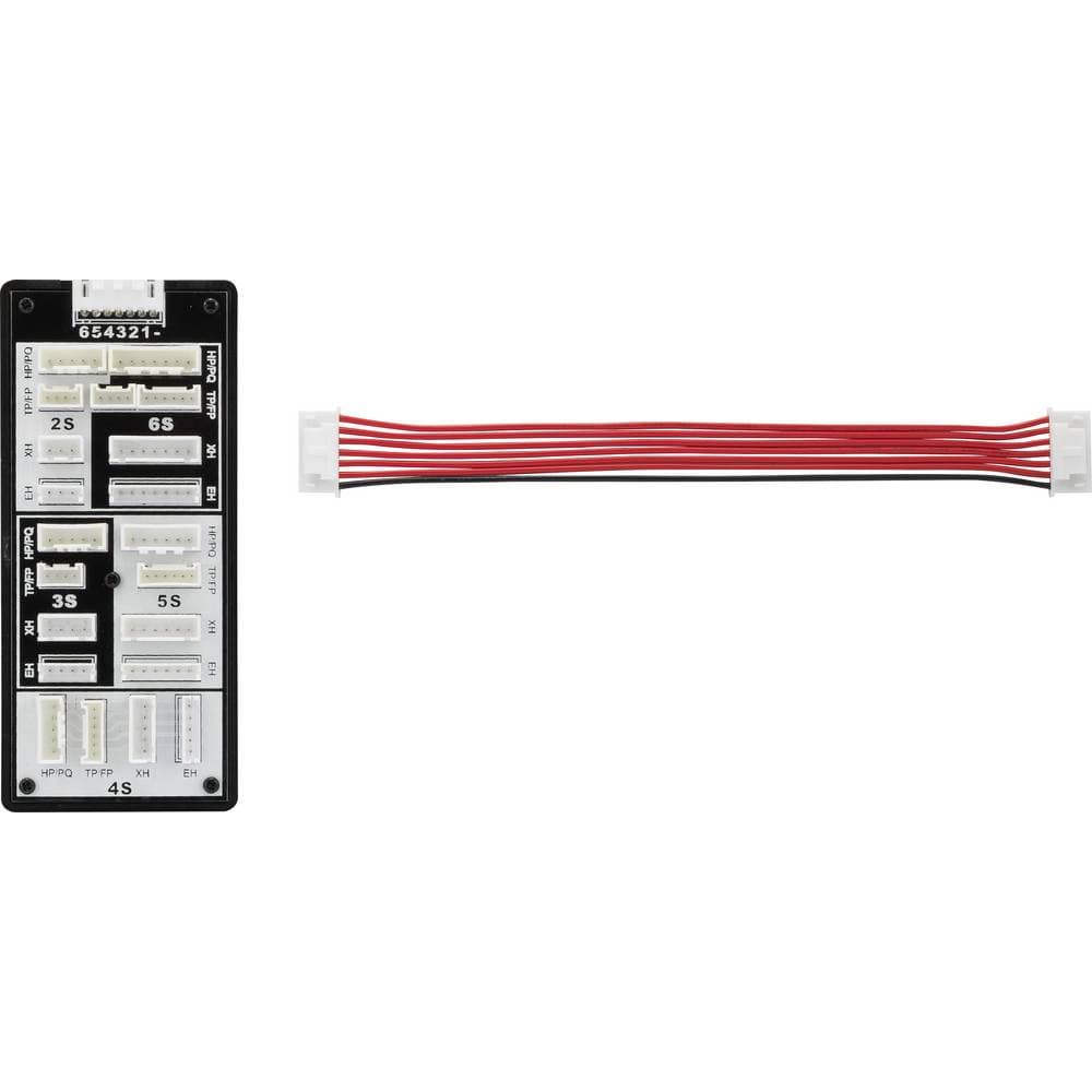 LiPo Balancer Board Utförande laddningsbart batteri: EH, TP/FP, HP/PQ, XH Lämplig för celler: 2 - 6 VOLTCRAFT