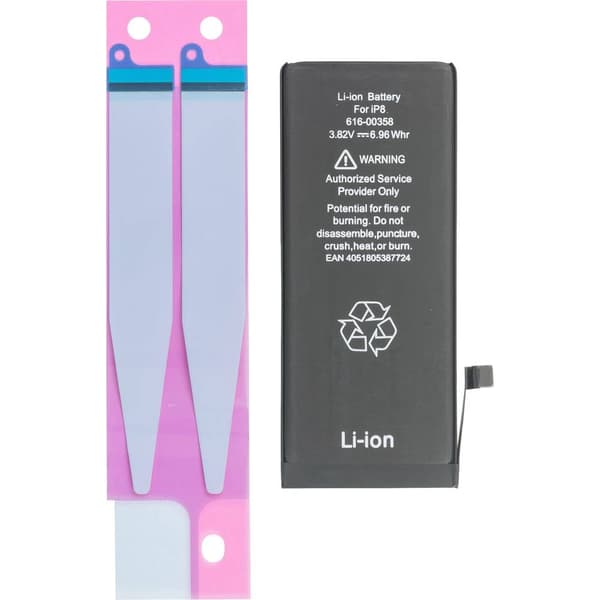 WECELL Mobilbatteri iPhone 8 1821 mAh