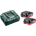 Miniatyrbild 1 av 2: Metabo Basic-Set 12V 2 x LiHD 4.0 Ah 685301000 Verktygsbatteri och laddare 12 V 4 Ah LiHD