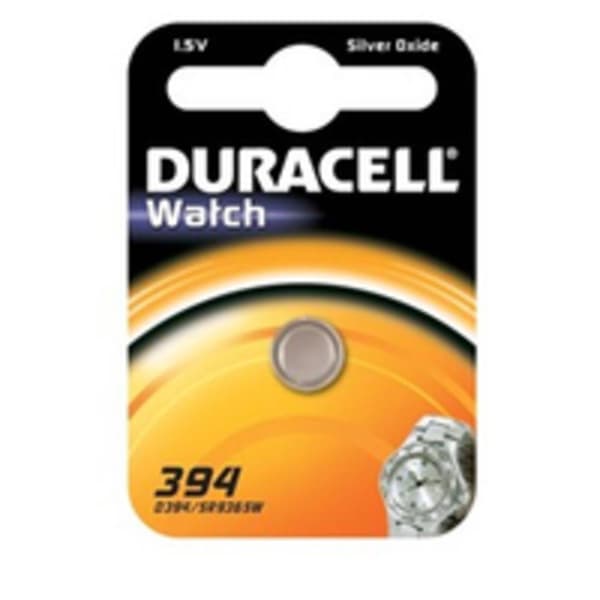Duracell Knappcell 394 1.55 V 1 st 84 mAh Silveroxid SR936
