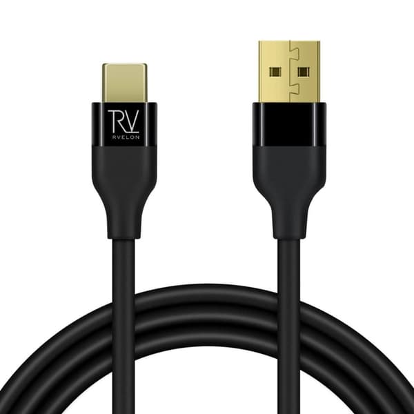 Rvelon USB-A till USB-C Kabel 1m