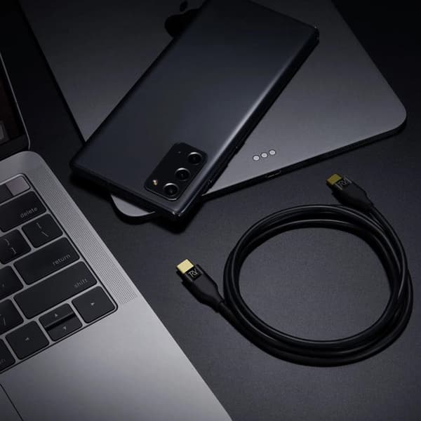 Rvelon USB-C till USB-C Kabel 1m