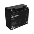 Miniatyrbillede 1 af 4: Green Cell AGM VRLA 12V 20Ah - AGM-teknologi og VRLA-ventil