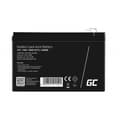 Miniatyrbild 2 av 3: Green Cell AGM Batteri 12V 14Ah