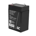 Miniatyrbillede 2 af 3: Green Cell AGM Batteri 6V 4Ah