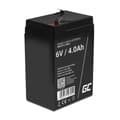 Miniatyrbillede 1 af 3: Green Cell AGM Batteri 6V 4Ah