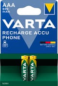 Miniatyrbild 2 av 4: Varta PhonePower T 398 - batteri AAA typ NiMH 800 mAh (58398101402)