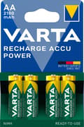 Miniatyrbillede 2 af 6: Varta Power Accu - batteri 4 x AA type NiMH 2100 mAh (56706 101 404)