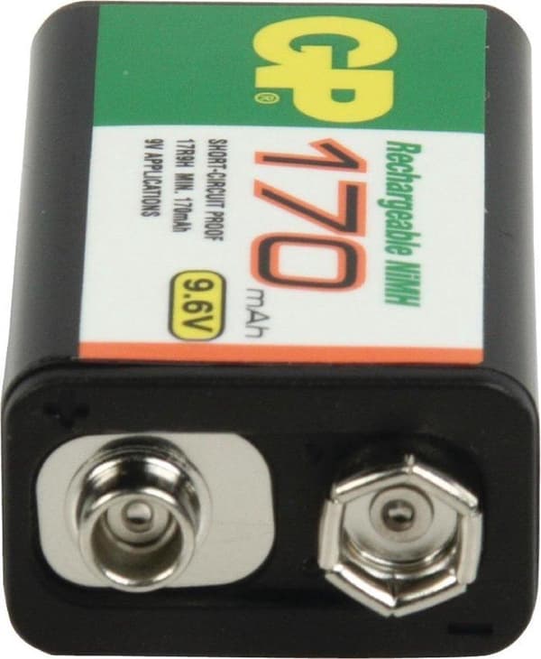 GP genopladeligt batteri - Batteripakke - NiMH 9,6 V 170 mAh
