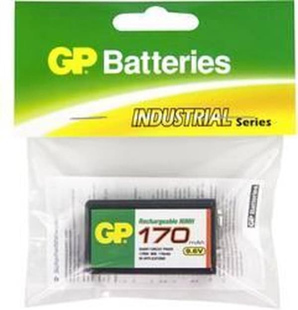 GP genopladeligt batteri - Batteripakke - NiMH 9,6 V 170 mAh