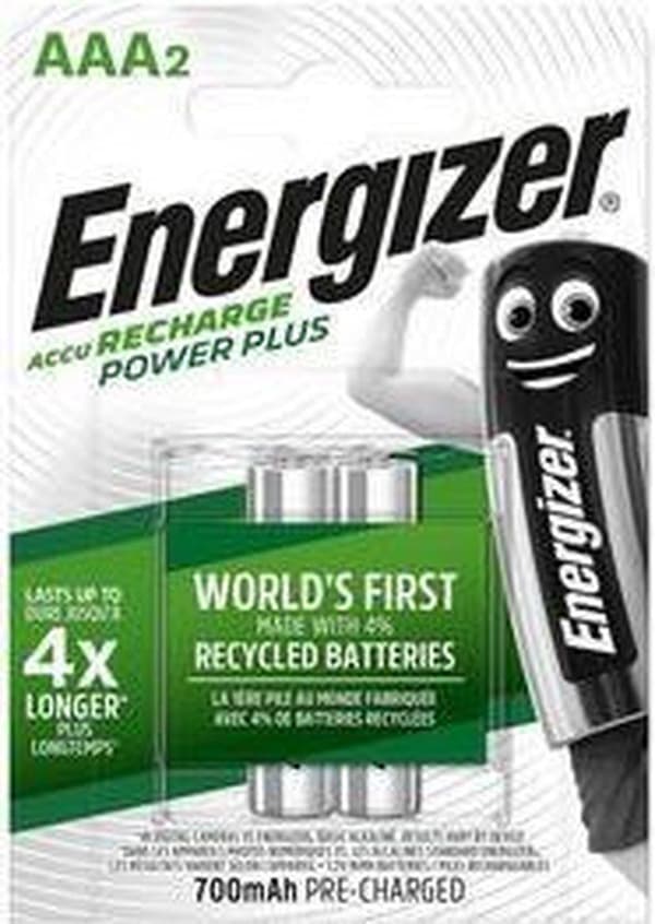 Energizer Power Plus AAA genopladeligt batteri Nikkel-metalhydrid (NiMH)