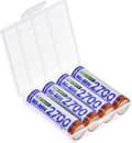 Miniatyrbillede 3 af 3: Panasonic HR-3U + Akkubox Genopladeligt AA-batteri (penlite) NiMH 2700 mAh 1,2 V 4 stk.