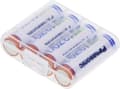 Miniatyrbillede 2 af 3: Panasonic HR-3U + Akkubox Genopladeligt AA-batteri (penlite) NiMH 2700 mAh 1,2 V 4 stk.