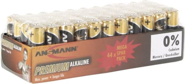 Ansmann LR06 AA batteri (penlite) Alkaline 1,5 V 44 stk.