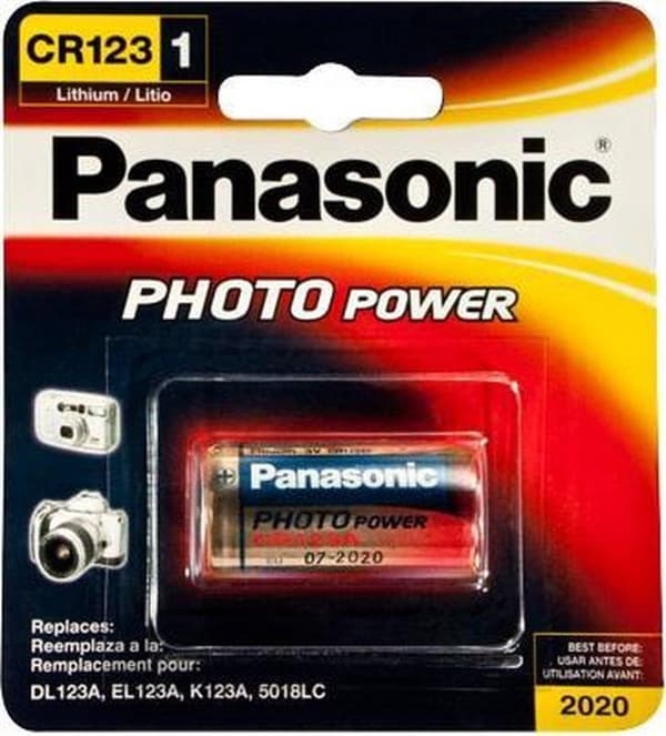 Panasonic Photo CR 123 A Lithium BL1