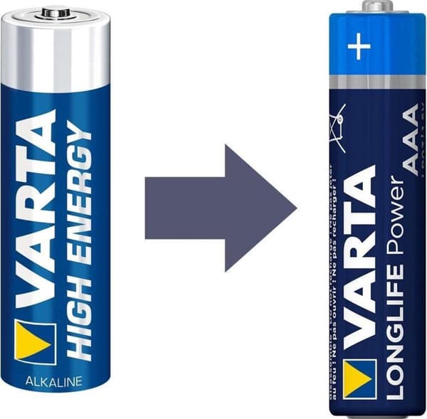 Varta Longlife Power Micro AAA 4903 LR03 (1 stk) 4008496573448