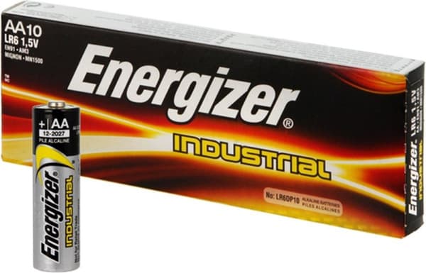 Energizer ikke-genopladelige batterier Batteri Energizer Industrial AA/Box 10