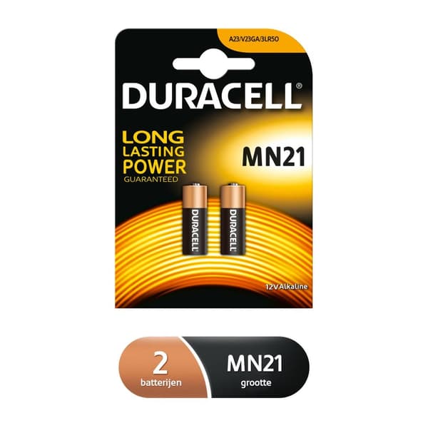 Duracell Alkaline MN21 akku - 2 kpl